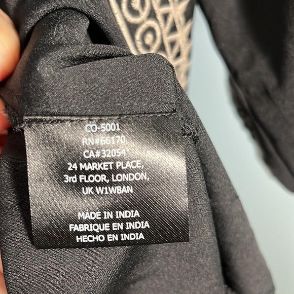 Chloe Oliver Embroidered Fringed Kimono - Picture 11 of 13